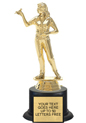 Trophy: Figure on black weighted base