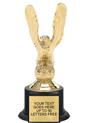 Trophy: Figure on black weighted base