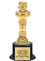 Trophy: Figure on black weighted base