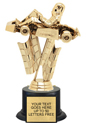 Trophy: Figure on black weighted base
