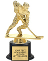 Trophy: Figure on black weighted base