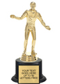 Trophy: Figure on black weighted base