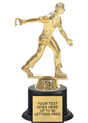 Trophy: Figure on black weighted base