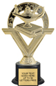 Trophy: Figure on black weighted base