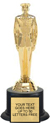 Trophy: Figure on black weighted base
