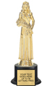Trophy: Figure on black weighted base