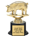 Trophy: Figure on black weighted base