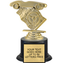 Trophy: Figure on black weighted base