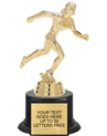 Trophy: Figure on black weighted base