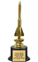 Trophy: Figure on black weighted base