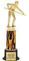 11 inch Trophy on weighted black base