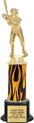 Trophy: Interchangeable column on weighted black base