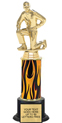 Trophy: Interchangeable column on weighted black base