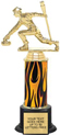Trophy: Interchangeable column on weighted black base