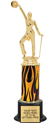 11 inch Trophy on weighted black base