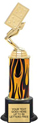 Trophy: Interchangeable column on weighted black base