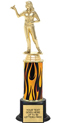 11 inch Trophy on weighted black base