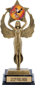 Insert Holder XL Antiques Gold Tone Figures