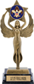 Insert Holder XL Antiques Gold Tone Figures
