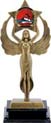 Insert Holder XL Antiques Gold Tone Figures
