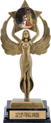 Insert Holder XL Antiques Gold Tone Figures