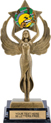 Insert Holder XL Antiques Gold Tone Figures