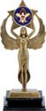 Insert Holder XL Antiques Gold Tone Figures