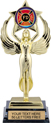 Insert Award XL Bright Gold Tone Figure