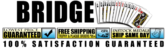 Bridge Trophies & Awards