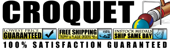 Croquet Trophies & Awards