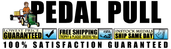 Pedal Pull Trophies & Awards