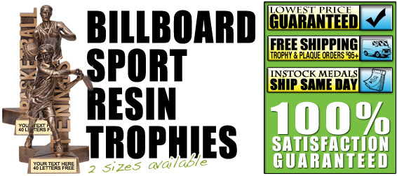 Billboard Resin Trophies