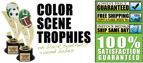 Color Scene Themes on Round Bases
