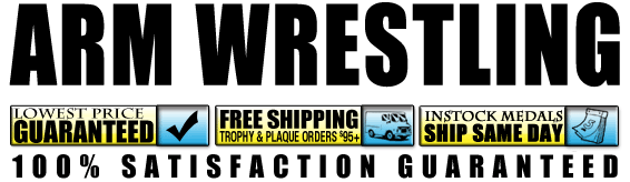 Arm Wrestling Trophies & Awards