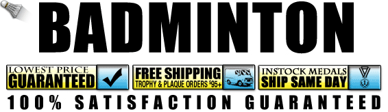 Badminton Trophies & Awards