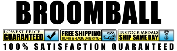 Broomball Trophies & Awards