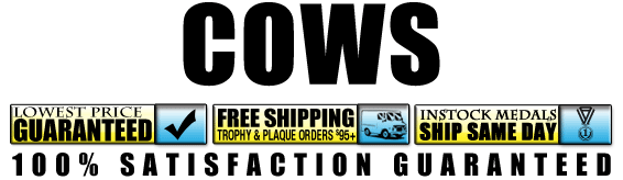 Cow and Bull Trophies & Awards