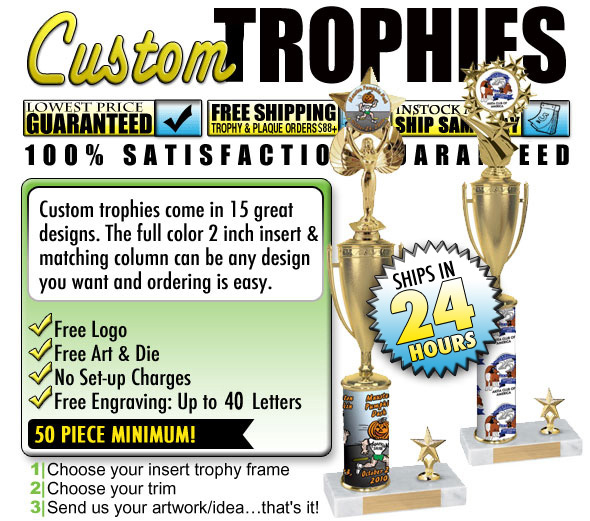 Custom Column & Insert Single Trim Trophies