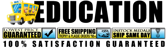 Education Trophies & Awards