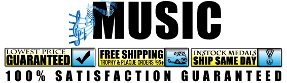 Music Trophies & Awards