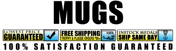 Ceramic Insert Award Mugs