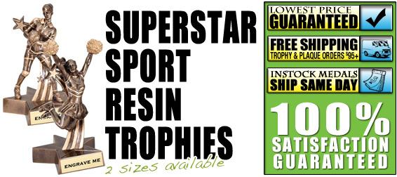 Superstar Resin Trophies