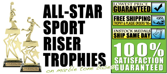 All-Star Sport Star Riser Trophies
