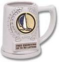  Ceramic Award Mug- White w/ insert