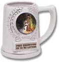 Ceramic Award Mug- White w/ insert
