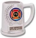  Ceramic Award Mug- White w/ insert
