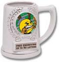  Ceramic Award Mug- White w/ insert