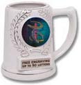  Ceramic Award Mug- White w/ insert