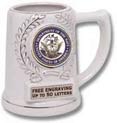  Ceramic Award Mug- White w/ insert