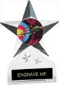 Krystal Clear Acrylic Star Ice Award w/ Insert